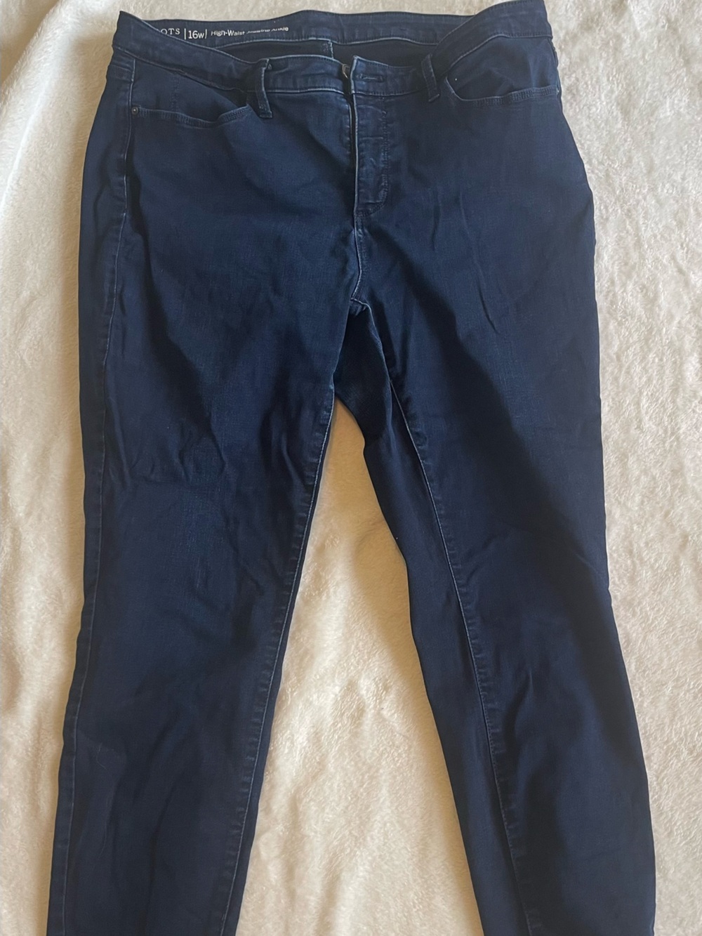 Talbots Women's Navy Stretch Jeggings